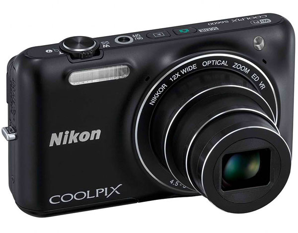 Nikon CoolPix S6600 Wi-Fi Digitalni Fotoaparat crni 17611