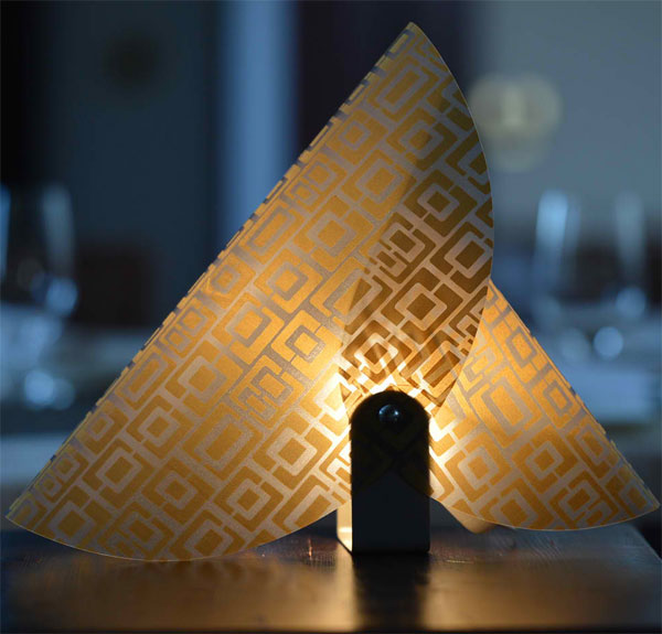 Dekorativna lampa sa 2 abažura Gold E14