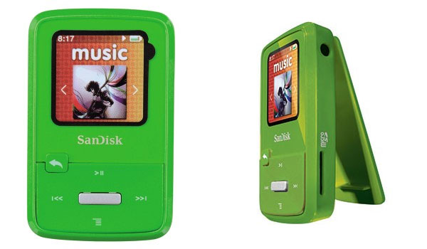 SanDisk MP3 plejer Sansa Clip+ 4GB zeleni, FM 66441
