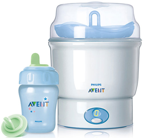 Avent Parni digitalni sterilizator za flašice Euro