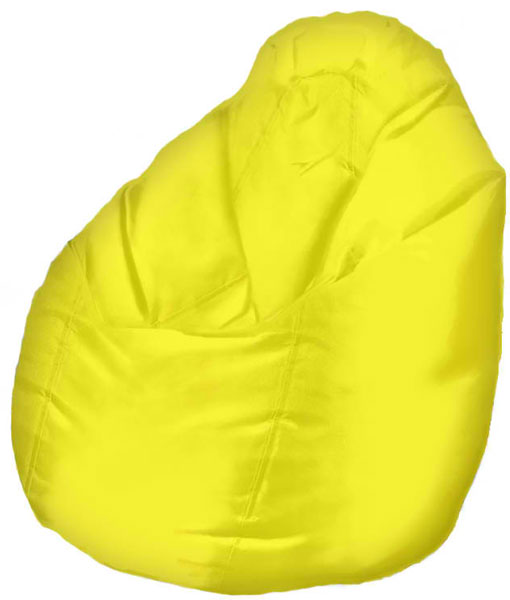 Velika lazy bag fotelja žuta - Image 1