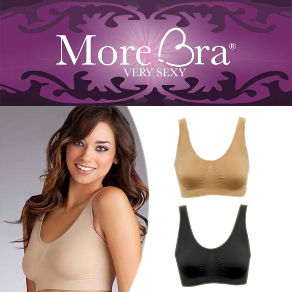 More Bra komplet od 3 grudnjaka različite boje veličina M