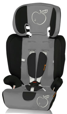 Bertoni Autosedište Maranello Black Grey Apple 10070621349