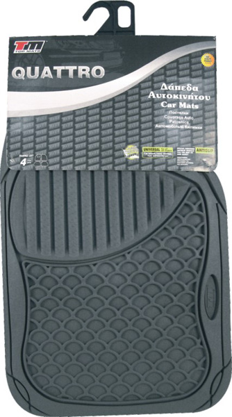 Komplet Univerzalnh Gumenih Patosnica Quatro Sive 20005508022