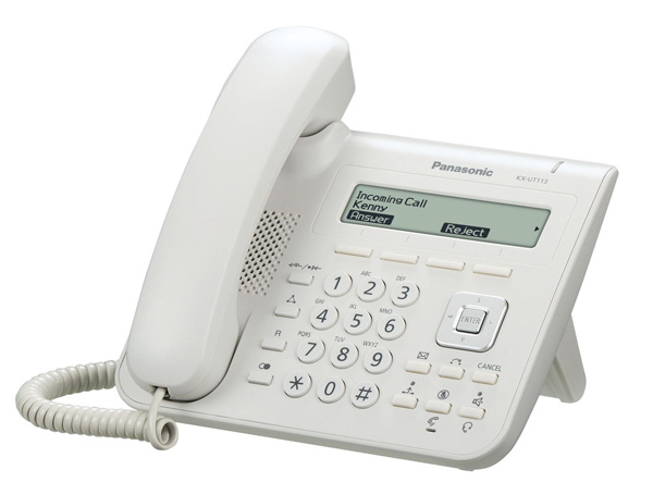 SIP telefon Panasonic KX-UT113 beli