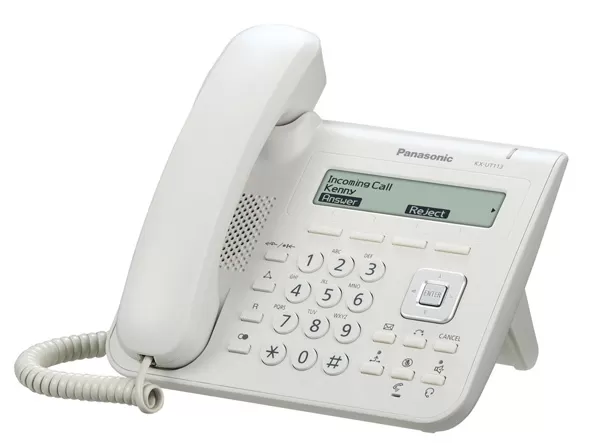 SIP telefon Panasonic KX-UT113 beli