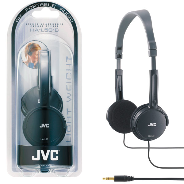 JVC sklopive slušalice HA-L50 crne