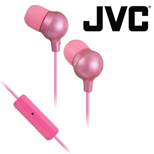 JVC Marshmallow Hands Free slušalice od memorijske pene JVC HA-FR36 pink