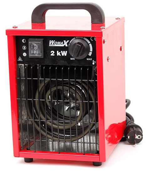 Industrijski monofazni prenosni kalorifer 2KW - 230V 76720521