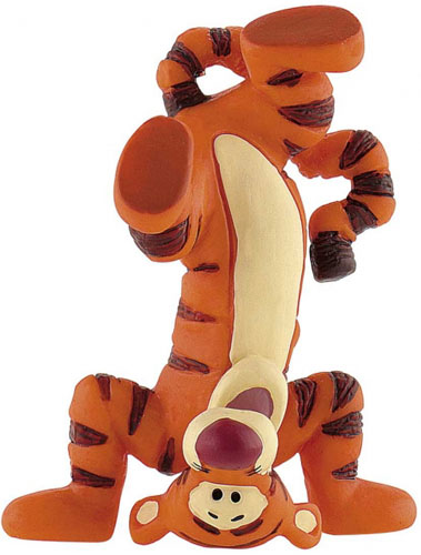 Bullyland Disney Figurica Vini Pu i Družina - Tigar dubi na glavi