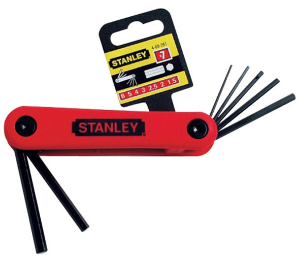 Stanley komplet imbus ključeva u ručici 1,5-6mm 7kom. 4-69-261