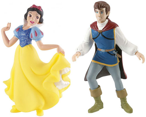 Bullyland Disney Figurica Snežana i sedam patuljaka - Snežana i princ