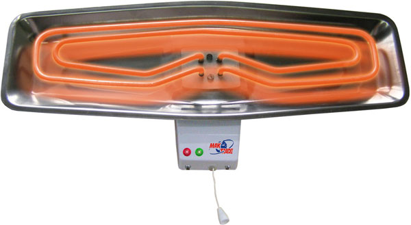 Grejalica za kupatilo sa poteznim prekidačem 800+1200W 11666