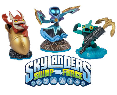 Skylanders Swap Force Tripple Pack C, Star Strike, Gill Grunt i Trigger Happy 84760EU