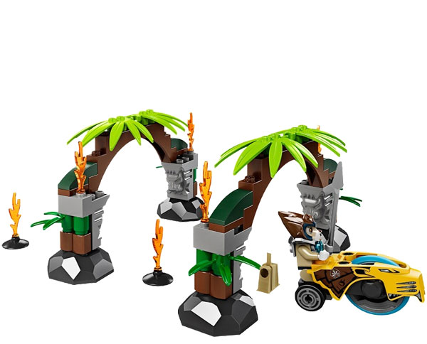 Kocke LEGO® Chima Jungle Gates V29 LE70104