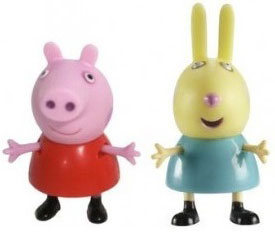 ToyOptions Pepa Prase i Rebeka Zeka Figurice TO4430