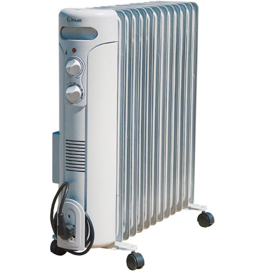 Uljani radijator Fair 2,5kW sa ventilatorom 500W 13 rebara 029498