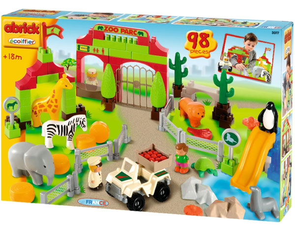 Ecoiffier Abrick kocke ZOO park SM3077