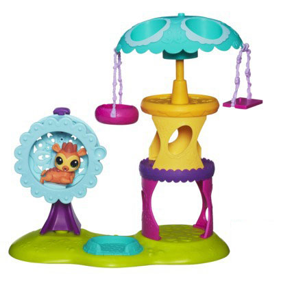 Hasbro Littlest Pet Shop - Prodavnica najmanjih ljubimaca -  Zabavno igralište i kuca Russell Ferguson A5122