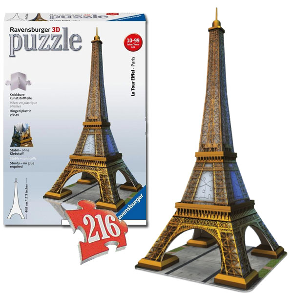3D Puzzle slagalica Eiffel-ov toranj 01-125562