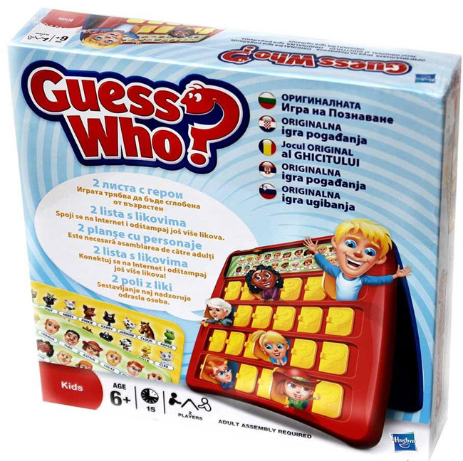 Hasbro Društvena Igra Pogodi ko 05801