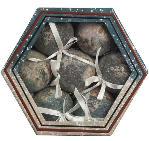 Novogodišnji ukrasi kugle 1/14 60 mm 0181006