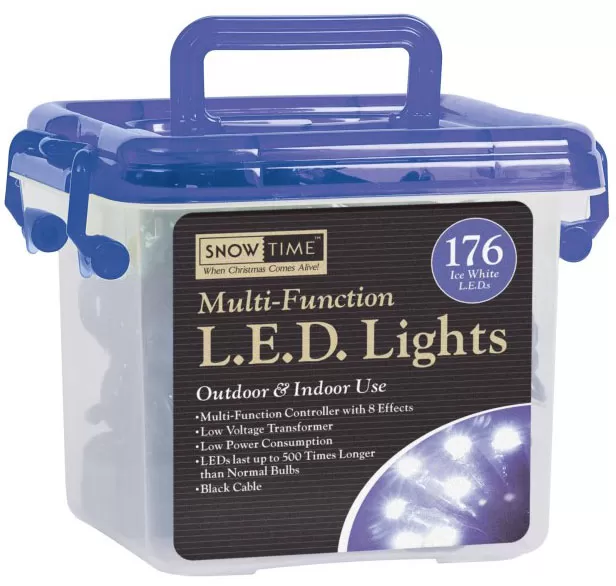 Novogodišnje sijaličice - lampice 176 LED belih sijalica KTC 070