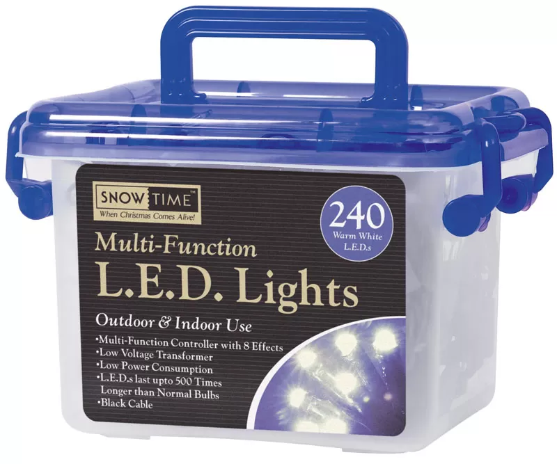 Novogodišnje sijaličice - lampice 240 plavih LED sijalica KTC 075