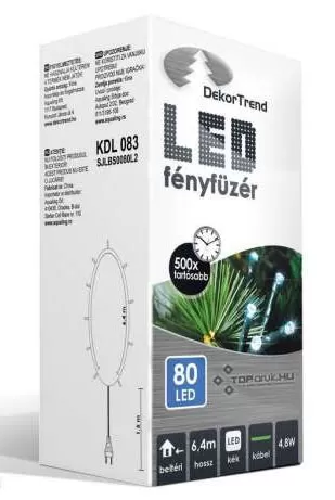 Novogodišnje sijaličice - lampice 80 LED hladno plava KDL 083