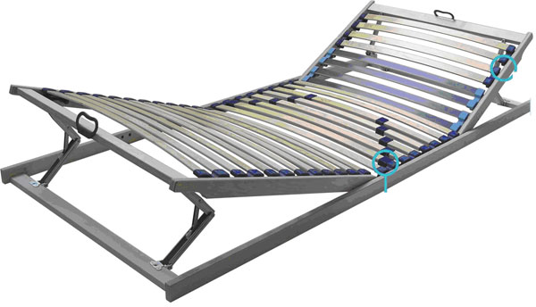 Pokretna latofleks podloga DuoSTAR-TP 90x190/200