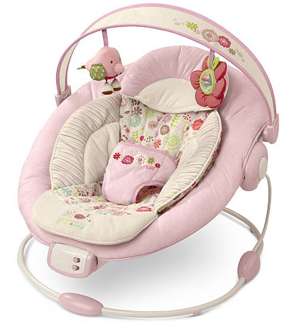 Bright Starts Bebi Ležaljka sa melodijama i vibracijom C&H In Vintage Garden