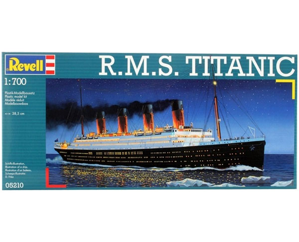 Revell maketa R.M.S. Titanic RV05210/150
