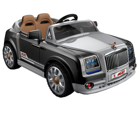 Automobil na akumulator sa daljinskom kontrolom 211 sivi