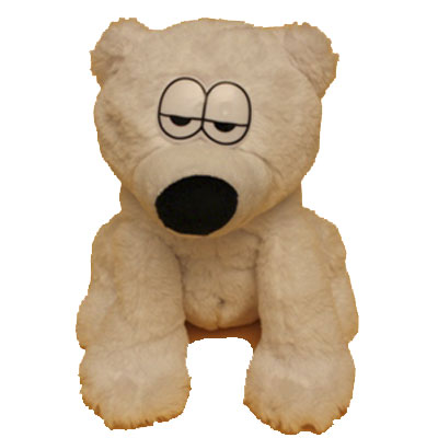 Roffle plišani polarni meda Rock n Roll