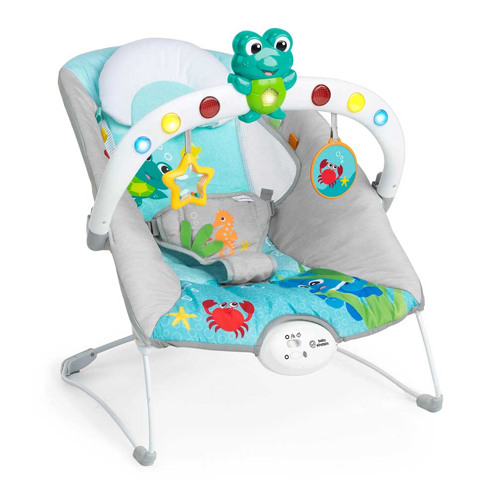 Bebi ležaljka sa njihanjem i vibracijom Ocean Explorers Kick to It Neptune Baby Einstein™ 13102
