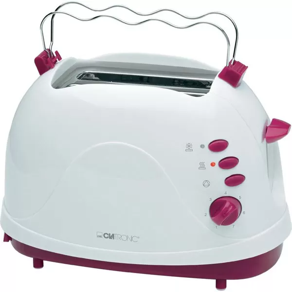 Clatronic toster TA 3287 Cool touch 700W ljubičasto beli
