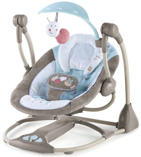 Pametna i tiha bebi ljuljaška InGenuity Sumner
