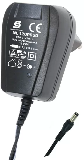 Strujni ispravljač 12V/500mA NL120P050