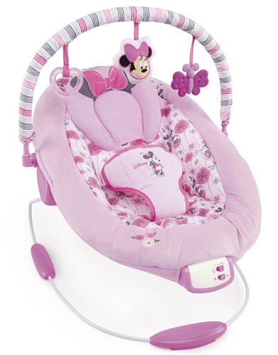 DisneyBaby by Bright Starts Ležaljka sa muzikom i vibracijom Disney Minnie