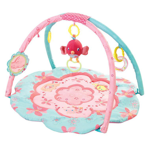 Bright Starts Podloga za igru za bebe Ružičasti Drugari