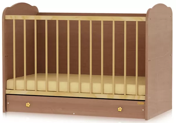 Bertoni Drveni krevetac za bebu Classic Cherry 10150070001