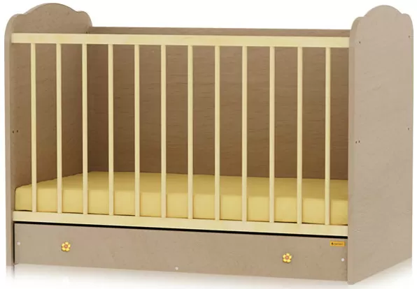 Bertoni Drveni krevetac za bebu Classic Beech 10150070002
