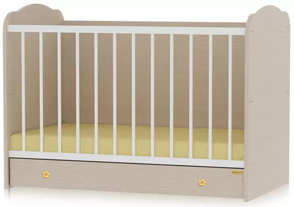 Bertoni Drveni krevetac za bebu Classic Oak 10150070015