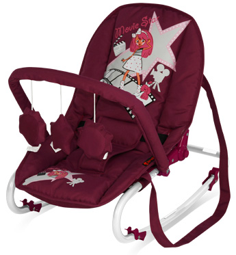 Bertoni Ležaljka za bebu Top Relax Pink Movie Star 10110021341
