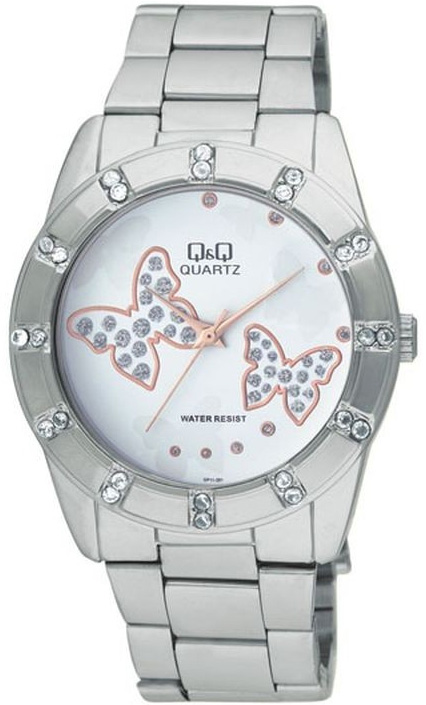 Q&Q ženski ručni sat sa čeličnom narukvicom GP11-201Y