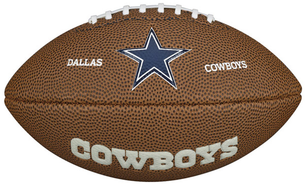 Wilson mini lopta za američki fudbal NFL Mini Dallas Cowboys WTF1533XBDL - Image 1