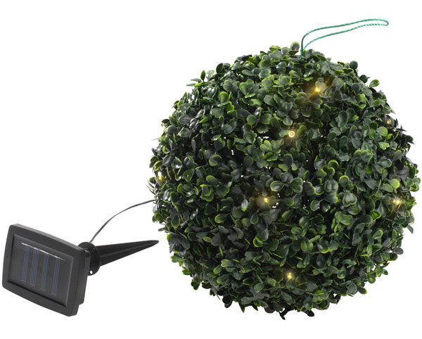 Solarna lampa u obliku žbuna sa LED sijalicama