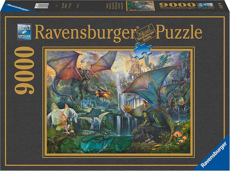 Puzzle za odrasle 9000 delova 192x138cm Zmajeva šuma Ravensburger 16721 - Image 1
