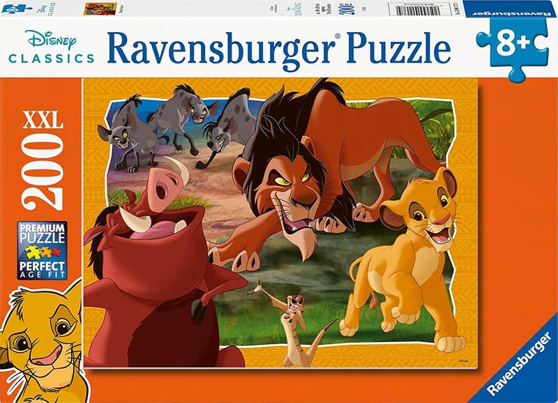 Puzzle slagalice za decu 200XXL delova Kralj lavova Hakuna Matata Ravensburger 12001177