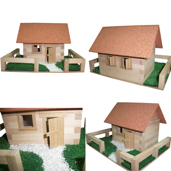 Napravi sam drvena kućica K-1